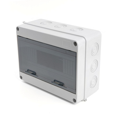 Бокс настенный STEKKER EBX50-1/12-65 12 модулей, пластик, IP65 - фото