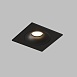 DK2121-BK Встраиваемый светильник, IP 20, 50 Вт, GU10, черный, алюминий - фото