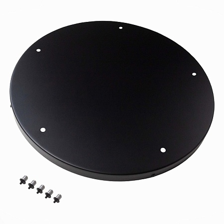 Потолочное крепление на 5 ламп (круглое) ST-Luce Черный SL001.403.05 - фото