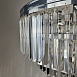 Люстра Rh 1920S Odeon Clear Glass Fringe Chandelier D80 Chrome Imperiumloft 228793-22 - фото