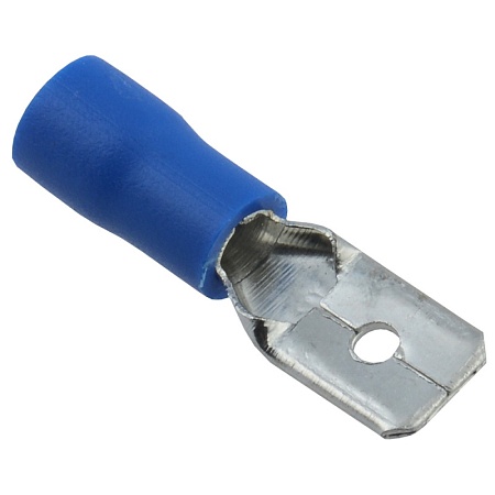 Наконечник плоский Изолированный (папа) РпИп 2,5-250, STEKKER, LD401-25250 (упаковка 100 шт) - фото