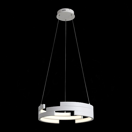 Люстра подвесная ST-Luce Белый/Белый LED 1*45W 4000K SL963.503.01 - фото