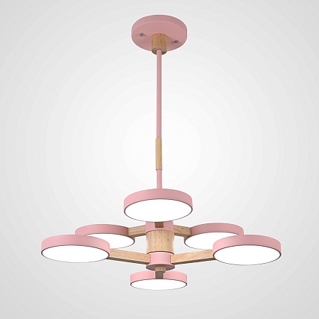 Подвесная Люстра Turna Dbl L6 Pink Imperiumloft 229081-26 - фото