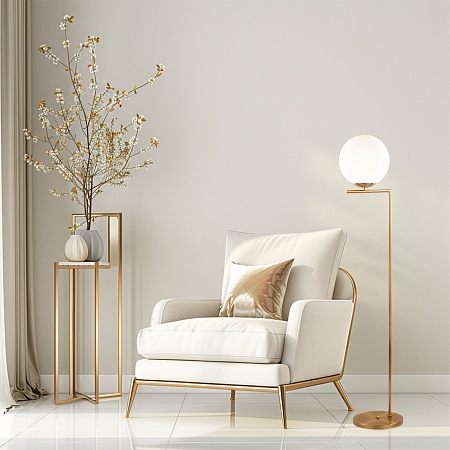 Напольный светильник Eurosvet 01083/1 латунь - фото