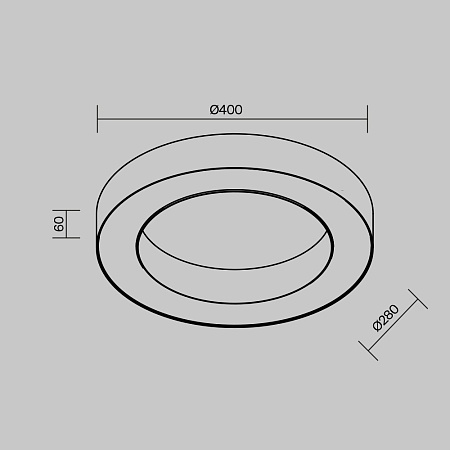Потолочный светильник Technical C093CL-36W4K-W - фото