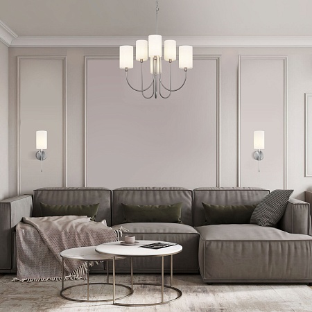 Настенный светильник Eurosvet 60164/1 никель - фото