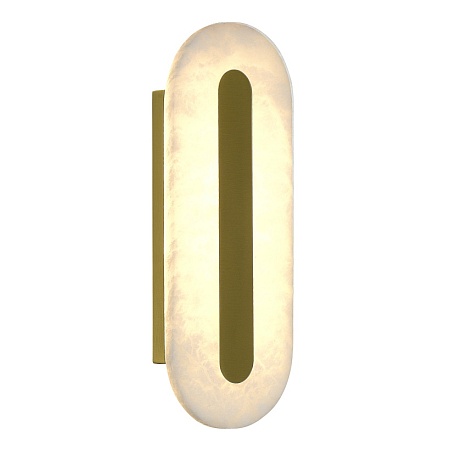 Светильник настенный ST-Luce золотистый/белый LED 1*6W 3000K / 4000K / 6000K SL6139.201.01 - фото