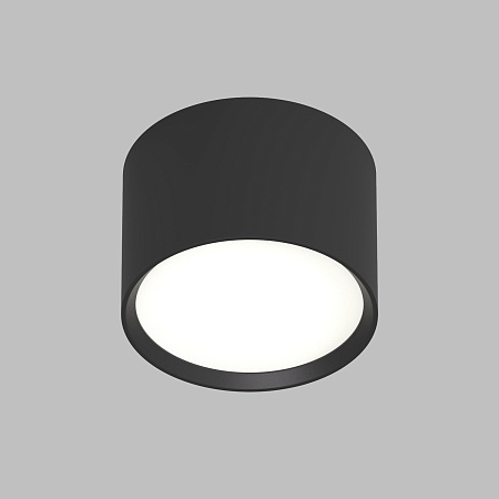 DK2601-BK Светильник накладной LUND, IP 20, до 15 Вт, GX53, LED, черный, алюминий - фото