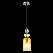 Подвес ST-Luce Золотистый/Янтарный E14 1*40W SL2000.213.01