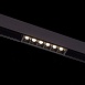 Магнитный трековый светильник Черный LED 1*6W 4000K 532Lm Ra>90 36° IP20 L115xW22xH44 4 ST361.446.06 - фото