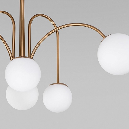 Потолочный светильник Eurosvet 30177/6 латунь - фото