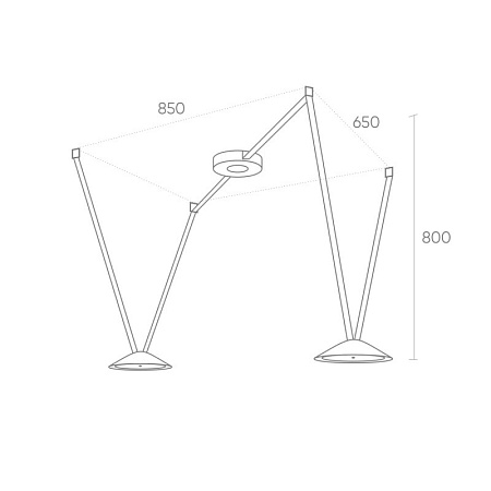 Трековый светильник Denkirs DK55SET03-01-DG - фото