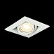 Св-к встр. Черный, Белый GU10 1*50W IP20 L126xW126xH70 220V Без ламп ST250.558.01 - фото