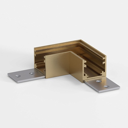 Brass Line Коннектор угловой для накладного шинопровода латунь 85224/00 Elektrostandard - фото