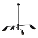 Светильник подвесной Черный/Черный E14 4*60W SLE1254-403-04 - фото