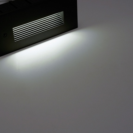 Светодиодный светильник Feron LN012 встраиваемый 5W 4000K, IP65, черный - фото