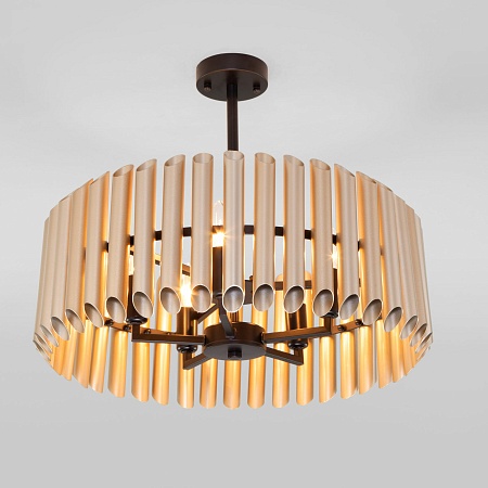 Потолочный светильник Bogate's 361/5 латунь / черный - фото