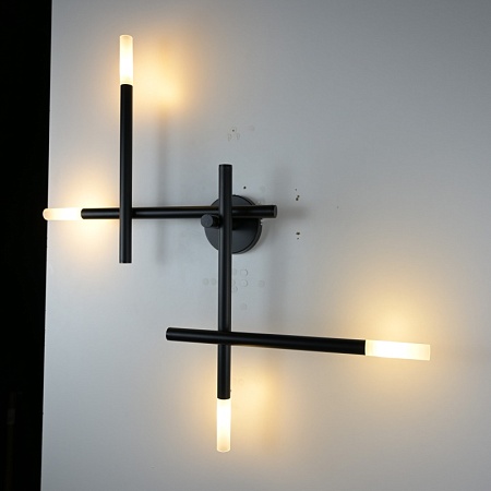 Настенное Бра Traverse Wall Black H83 Imperiumloft 207742-26 - фото