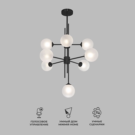 Потолочный светильник Eurosvet 50383 черный - фото