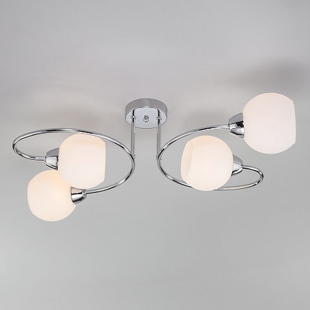 Потолочный светильник Eurosvet 30136/4 хром - фото