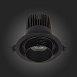 Св-к встр. Zoom Черный LED 1*12W 4000K 960Lm Ra90 15°-60° IP20 D115xH95 170-240V ST701.448.12 - фото