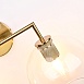 Бра Rh Utilitaire Globe Shade Double Sconce Brass Imperiumloft 123273-22 - фото