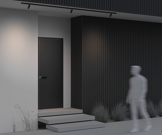 Уличный трековый светильник Outdoor O-TR02-1-S-8WB3K - фото