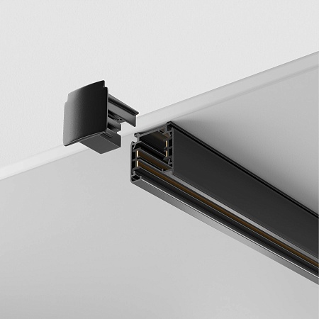Трековая система Technical накладная трехфазная чёрная 150x150 TS-S-150-TR029-3-26W4K-M-B