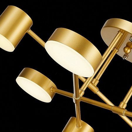 Светильник потолочный Золотистый/Золотистый LED 6*7W 4000K SLE201022-06 - фото