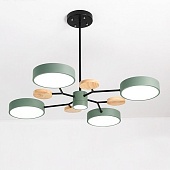 Люстра На Штанге Meade 5 Lamps Green Imperiumloft 207856-26