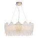 Светильник подвесной ST-Luce золото/прозрачный, янтарный LED 1*42W 3000K SL6135.213.01 - фото