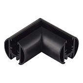 Угол-соединитель потолок-полок SUPER5 ST-Luce Черный ST070.409.12