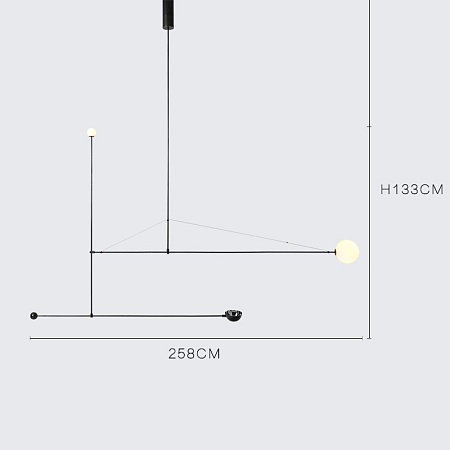 Подвесной Светильник Lines K Imperiumloft 140825-26 - фото