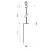 Трековый светильник Technical Focus TR025-1-GU10-MG - фото