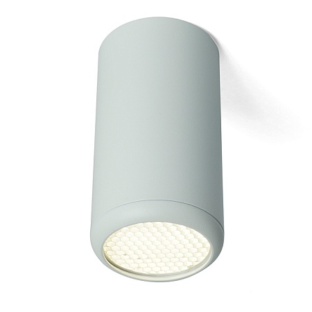 Светильник потолочный Feron ML184 Barrel ECHO MR16 GU10 35W 230V, черный, с антибликовой сеточкой - фото