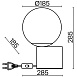 Настольный светильник Freya Barrel FR5286TL-01BS - фото