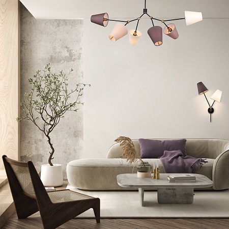 Настенный светильник (бра) Freya Hats FR5370WL-02B - фото