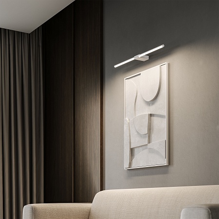 Светильник настенный поворотный светодиодный Luar 600 белый 3000К 40125/LED Elektrostandard - фото