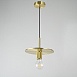 Подвесной Светильник Rh Utilitaire Disk Shade Pendant Brass Imperiumloft 123643-22 - фото