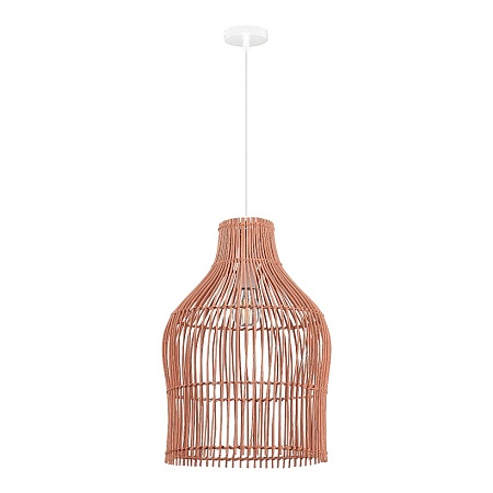Светильник подвесной ST-Luce Белый/Розовый E27 1*40W SL1513.513.01 - фото