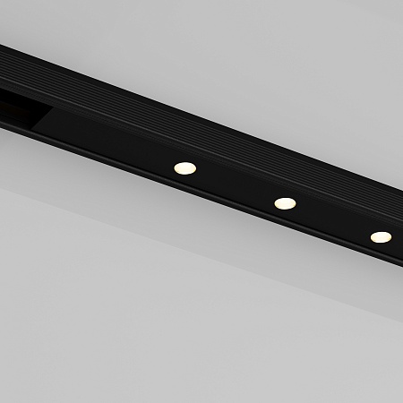 Трековая система Technical накладная низковольтная (48 Вольт) чёрная 300x300 TS-R-300-TR174-1-24WTW-M-B