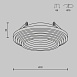 Встраиваемый светильник Technical Gyps Modern DL004-1-01-W-1 - фото
