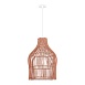 Светильник подвесной ST-Luce Белый/Розовый E27 1*40W SL1513.513.01 - фото