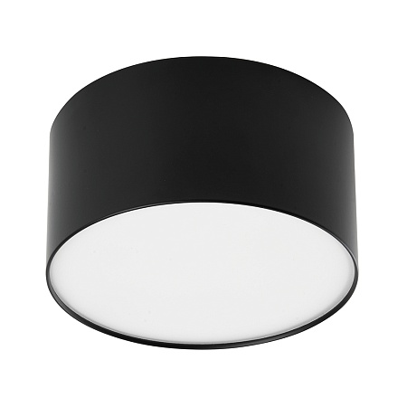 Светильник накладной со светодиодами 10W, 700Lm, черный (4000К), AL200 “Simple matte” - фото