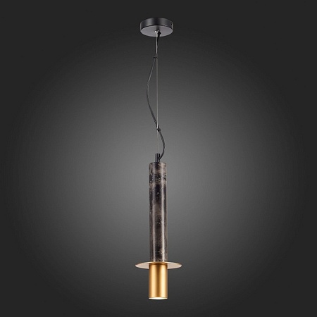 Подвес ST-Luce Золотистый/Черный, Золотистый GU10 1*5W SL1211.403.01 - фото