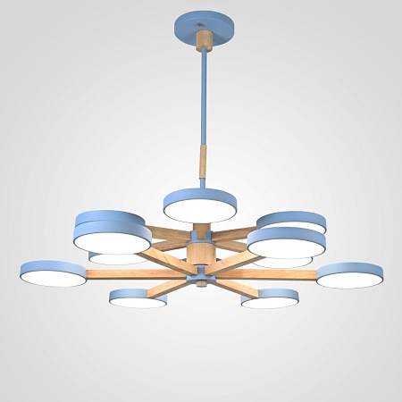 Подвесная Люстра Turna Dbl L12 Blue Imperiumloft 229092-26 - фото