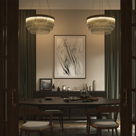 Подвесной светильник Maytoni MOD486PL-L38BSK - фото