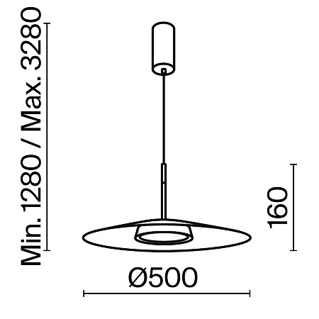 Подвесной светильник Maytoni El MOD041PL-L15W3K1 - фото