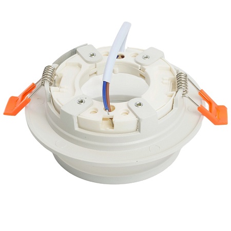 Светильник встраиваемый Feron DL500 потолочный GX53 белый круг - фото