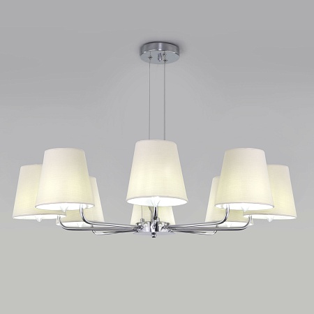 Подвесной светильник Eurosvet 60155/8 хром - фото